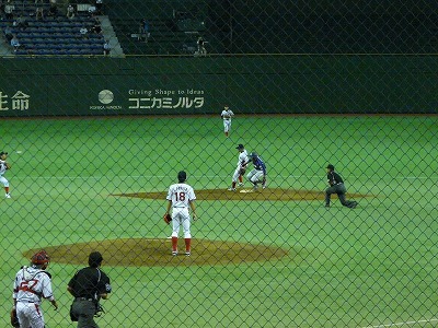 明治安田生命対伯和ビクトリーズ 7月15日 第83回都市対抗野球_b0166128_11405388.jpg