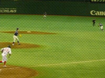 明治安田生命対伯和ビクトリーズ 7月15日 第83回都市対抗野球_b0166128_1517168.jpg