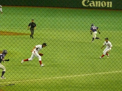明治安田生命対伯和ビクトリーズ 7月15日 第83回都市対抗野球_b0166128_1524873.jpg