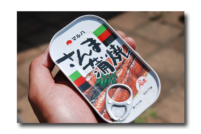 今日も暑いなぁ〜 ☆ お昼はサンマの蒲焼缶詰でアレ作ろう！_d0069838_10422345.jpg