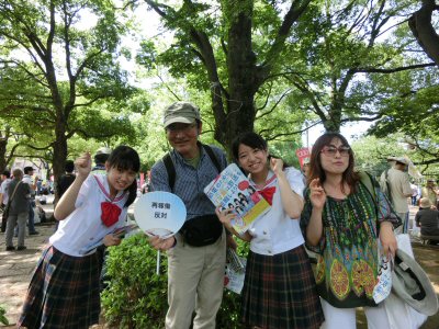 7月16日代々木公園で「制服向上委員会」_f0019247_16355462.jpg