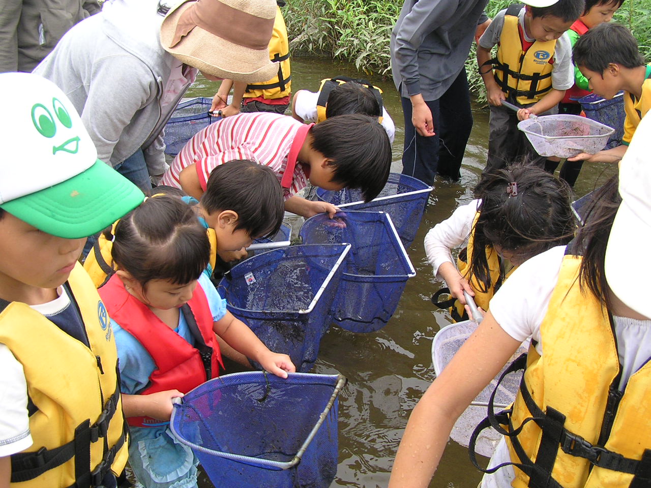 （2012年夏）多摩川での川遊びが始まります。_c0120851_18533945.jpg