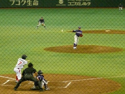 明治安田生命対伯和ビクトリーズ 7月15日 第83回都市対抗野球_b0166128_10153659.jpg