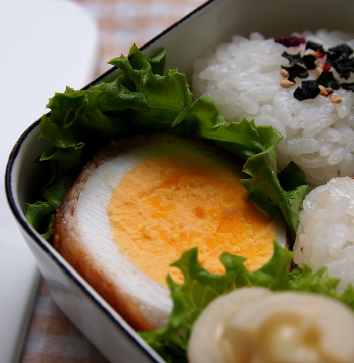 コロコロかぼちゃコロッケと❤おむすびのお弁当◎_a0078146_7304474.jpg