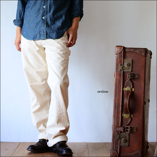 orslow [オアスロウ] PAINTER PANTS ECRU [オアスロウ　ペインターパンツ　エクリュ] [01-5120] MEN\'S _f0051306_1644219.jpg