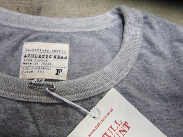 夏の最終TEE 入荷♪♪♪ FULL COUNT TEE etc..._d0152280_3514074.jpg