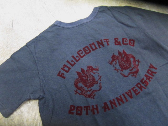 夏の最終TEE 入荷♪♪♪ FULL COUNT TEE etc..._d0152280_3533235.jpg
