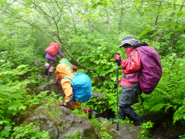 北海道登山旅行レポート 雨のチセヌプリ(1,134.2M) に登る_d0170615_741887.jpg