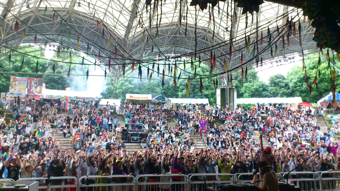 ♬夏びらきMUSIC FESTIVAL2012☆４年目のメインMC+Pandeiro務めました＼(^-^)／ 盛り上がりました♬　_b0032617_1392237.jpg