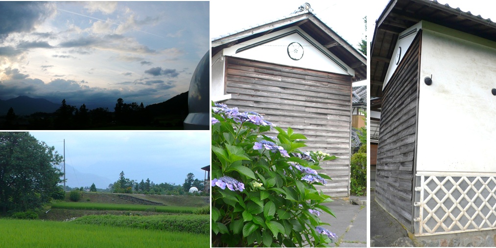池田町 蔵とアジサイ_a0212730_21442514.jpg