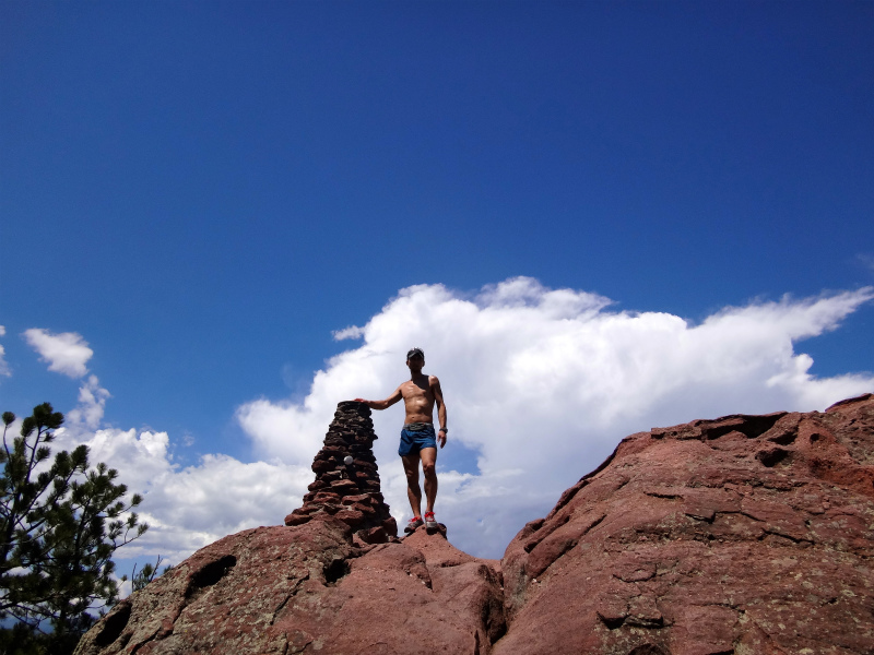 Colorado Trail running Day.1 Boulder Green Mountain 2012/07/21 _b0220886_10525570.jpg