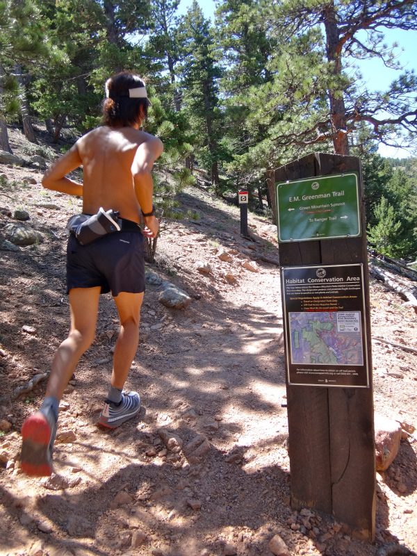 Colorado Trail running Day.1 Boulder Green Mountain 2012/07/21 _b0220886_1154243.jpg