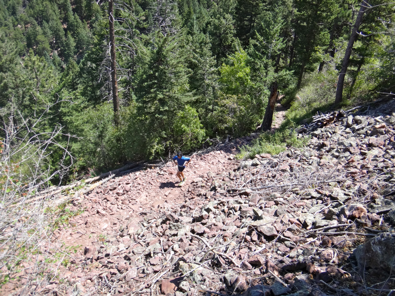 Colorado Trail running Day.1 Boulder Green Mountain 2012/07/21 _b0220886_11584020.jpg