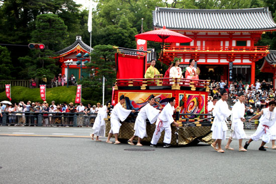 祇園祭り　花笠巡行_e0048413_2113627.jpg