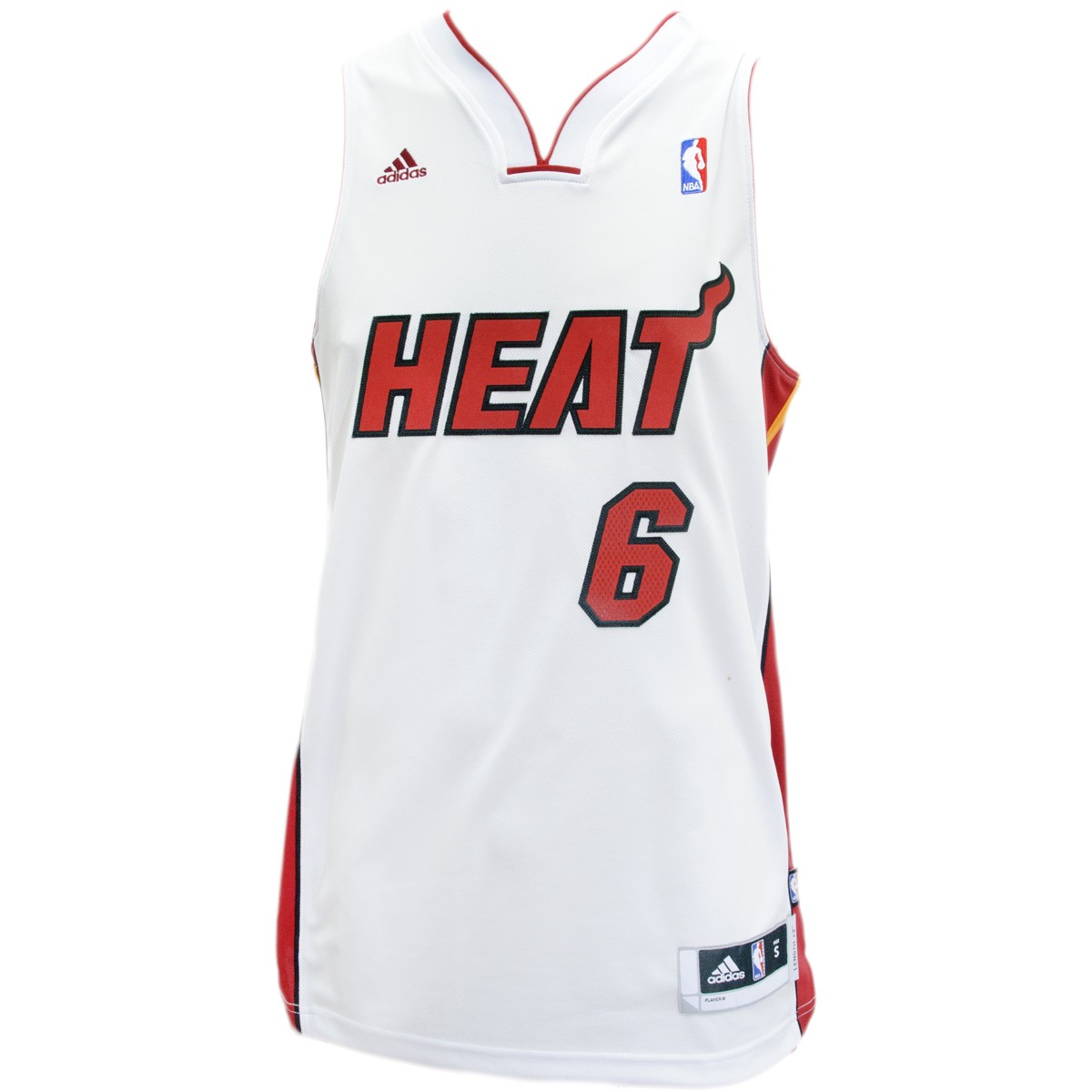 NBA HEAT 6 レブロンジェームズ ユニフォーム タグ付き adidas