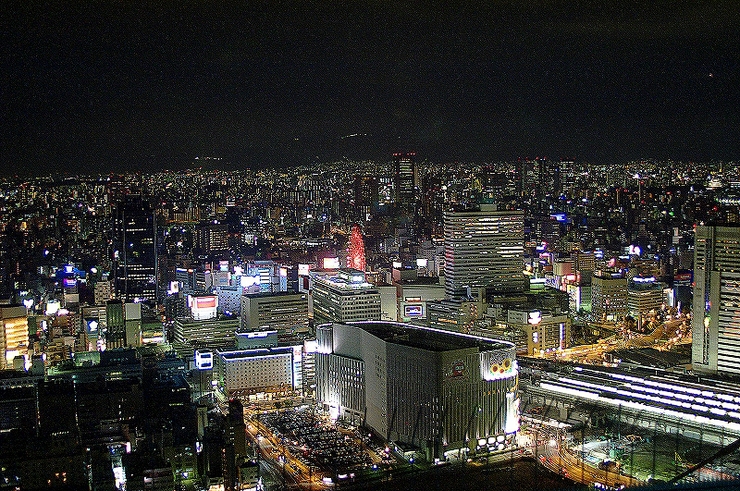 大阪　梅田の夜景_a0257124_19193089.jpg