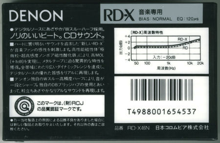 DENON RD-Z : カセットテープ収蔵品展示館