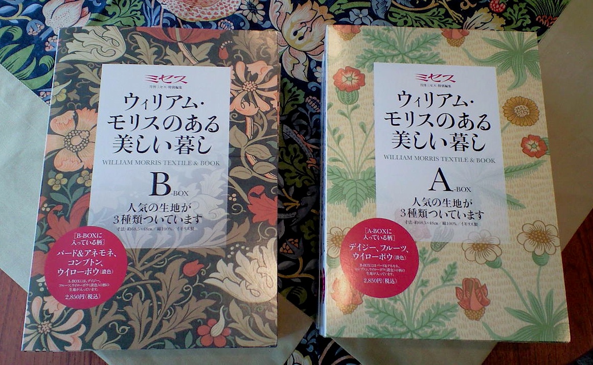 ウィリアム・モリスのムック本発売されました!_c0157866_1413573.jpg