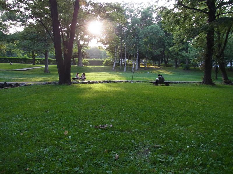 夕刻の中央ローン_c0025115_19412294.jpg
