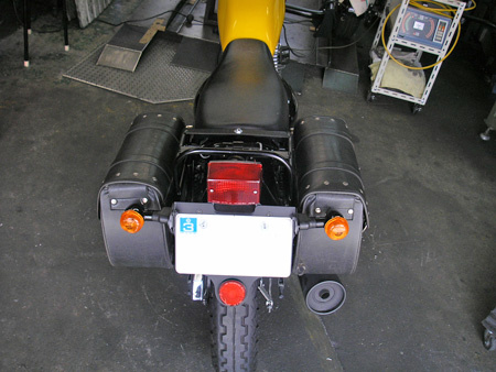 【250ccのバイクにリアキャリアとサイドバッグを取り付けました】_e0218639_040195.jpg