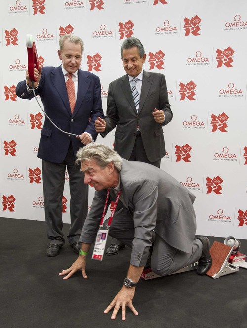 ロンドン大会公式計時のオメガがIOC会長とともに記者会見_f0039351_10364764.jpg
