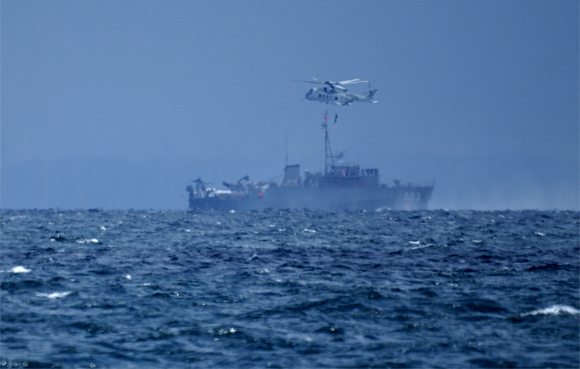 海上自衛隊掃海部隊 平成24年度機雷戦訓練・掃海特別訓練・潜水訓練「ALL」_e0150566_0582035.jpg