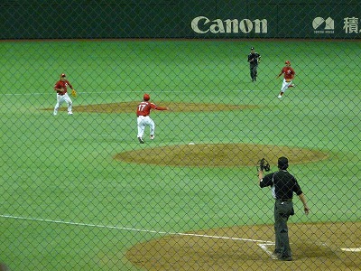 四国銀行対日本生命 7月16日 第83回都市対抗野球・・・吉原正平完封勝利_b0166128_11172098.jpg