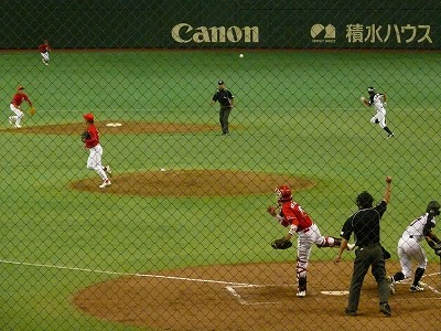 四国銀行対日本生命 7月16日 第83回都市対抗野球・・・吉原正平完封勝利_b0166128_11688.jpg