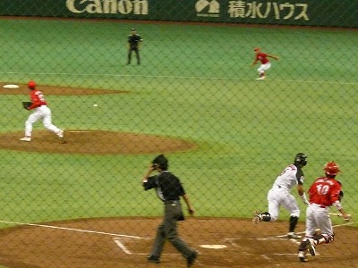 四国銀行対日本生命 7月16日 第83回都市対抗野球・・・吉原正平完封勝利_b0166128_9185250.jpg