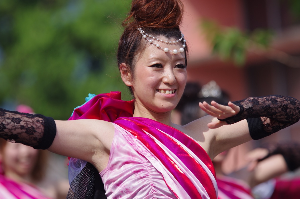 銭形よさこい２０１２その２２（月下桜舞連）_a0009554_2221293.jpg