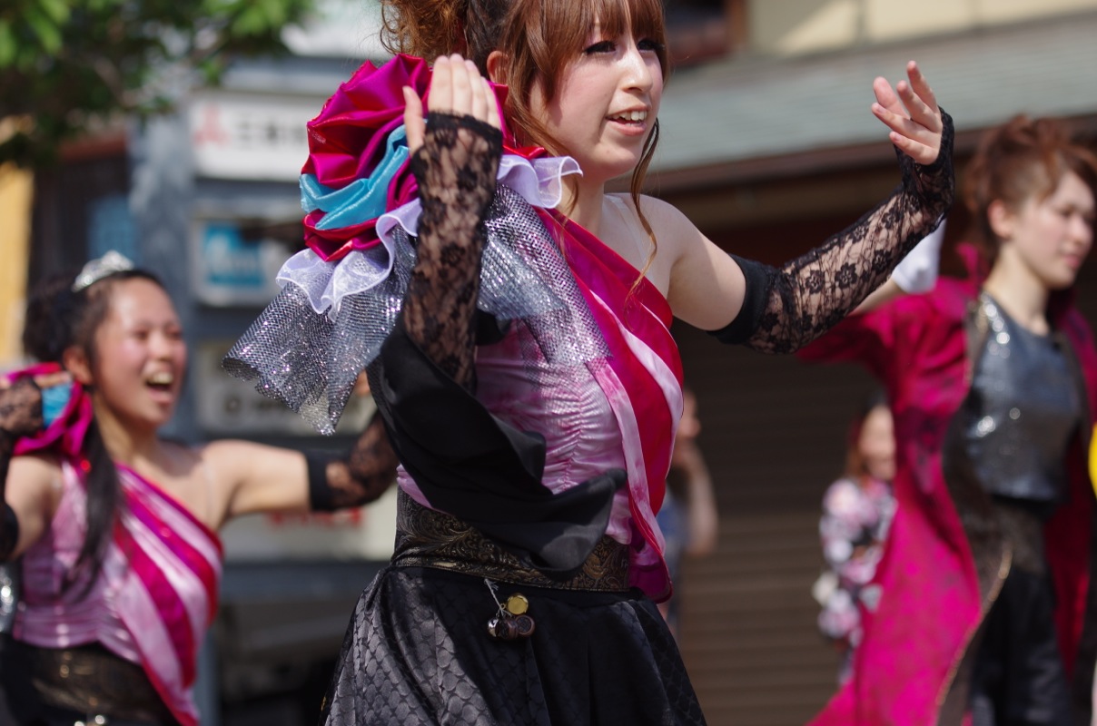 銭形よさこい２０１２その２２（月下桜舞連）_a0009554_22283430.jpg