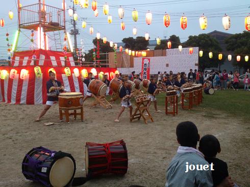 喜寿のお祝いと夏祭りと朝顔_c0249174_0325972.jpg