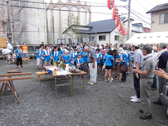 燃えた！駿河台3丁目の天王祭とロンドン五輪サッカー中継_f0141310_755350.jpg