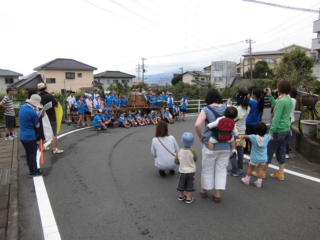 燃えた!駿河台3丁目の天王祭とロンドン五輪サッカー中継_f0141310_7555340.jpg