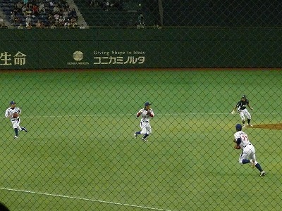 伏木海陸運送対JFE東日本 7月16日 第83回都市対抗野球_b0166128_1539527.jpg