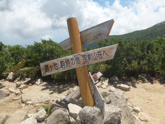 続・木曽駒ヶ岳（2956m)～濃ヶ池　_a0271502_16284496.jpg