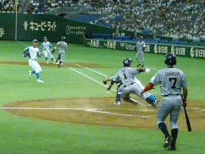 日本通運対セガサミー　７月１７日　第８３回都市対抗野球_b0166128_11532392.jpg