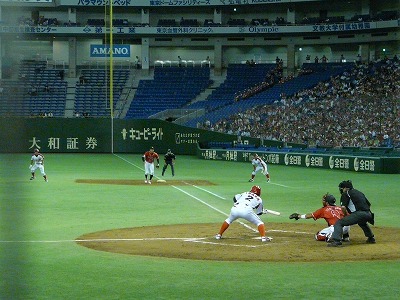 東芝対東邦ガス 7月17日 第83回都市対抗野球_b0166128_22364937.jpg