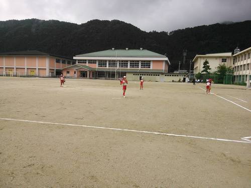 スポ少ソフトボール親子試合_d0010630_11465028.jpg
