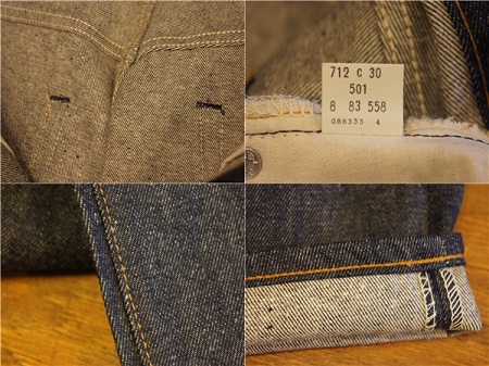 DEADSTOCK Levi\'s 501　クロカン　_c0146178_14145074.jpg