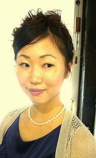 ヘアーアップと浴衣の着付け_a0123703_1632045.jpg
