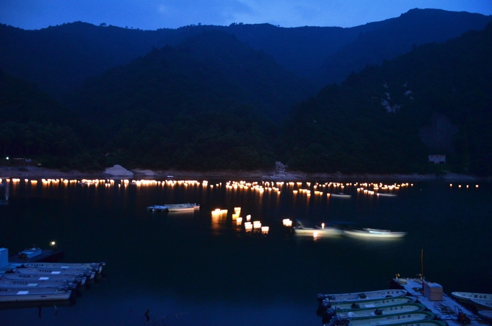 銀山湖（奥只見湖）　うおぬま夏の雪まつり_a0252243_20522841.jpg