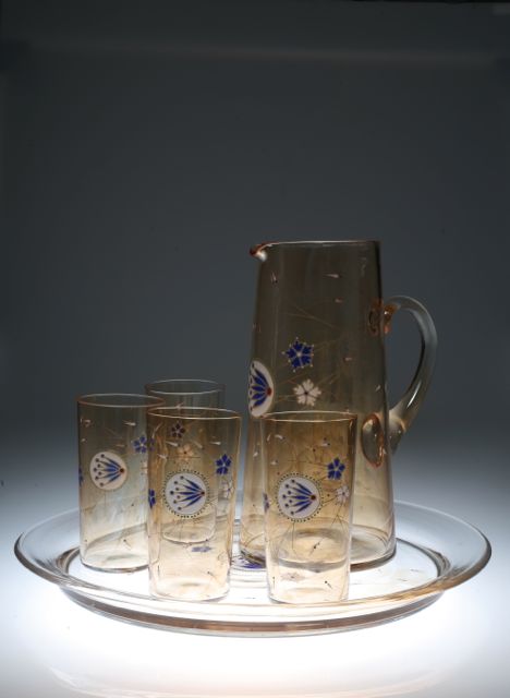 エナメル彩 ジュースセット ( not baccarat!!)_c0108595_0483958.jpg