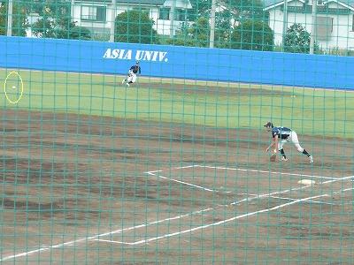 上武大対亜細亜大 7月29日 オープン戦 前半_b0166128_821431.jpg