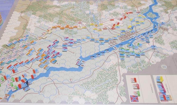Gmt Across The Rappahannock より フレデリックスバーグの戦い をソロプレイ マイケルの戦いはまだまだ続く Gmt Across The Rappahannock より フレデリックスバーグの戦い をソロプレイ マイケルの戦いはまだまだ続く
