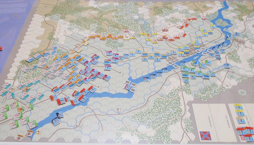 Gmt Across The Rappahannock より フレデリックスバーグの戦い をソロプレイ マイケルの戦いはまだまだ続く Gmt Across The Rappahannock より フレデリックスバーグの戦い をソロプレイ マイケルの戦いはまだまだ続く