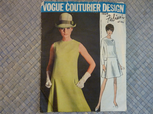 60年代のドレス型紙を蒐集する : 不器用者のパリ編み物修行