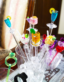真夏のマドラーは遊び心いっぱい 花とテーブルblog 真夏のマドラーは遊び心いっぱい 花とテーブルblog