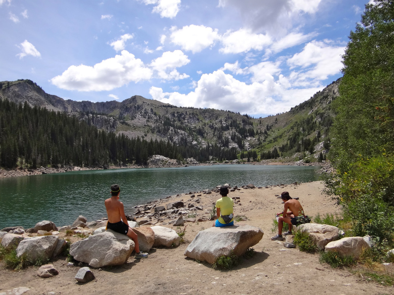 2012/07/31 Salt Lake City Twin Lake Trail Running_b0220886_1221669.jpg