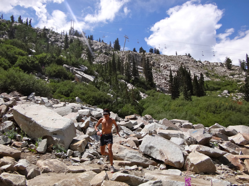 2012/07/31 Salt Lake City Twin Lake Trail Running_b0220886_12331130.jpg